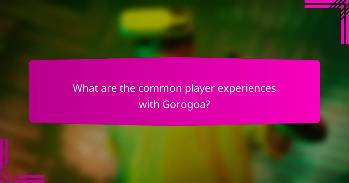 What are the common player experiences with Gorogoa?